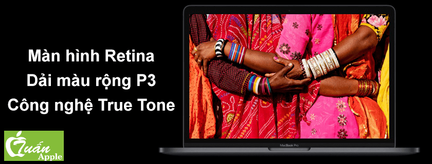 Màu sắc MacBook Pro 13″ Touch Bar M1 16GB 256GB, 512GB 2020 cũ