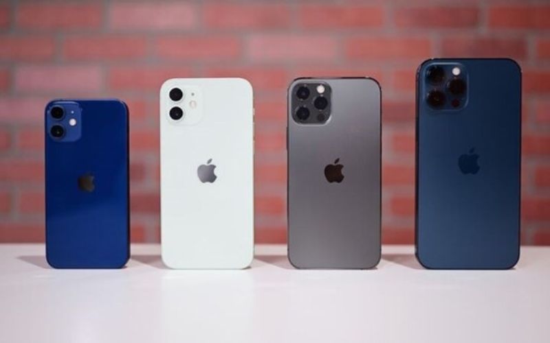 So sánh iPhone 12 cũ và iPhone 12 mini, Pro, Pro Max